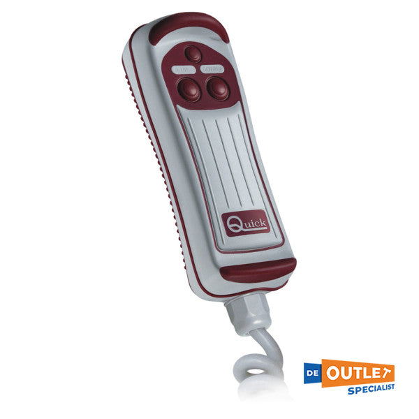 Quick HRC1002 kablet fjernbetjening med 2 knapper - FPHRC1002000C00