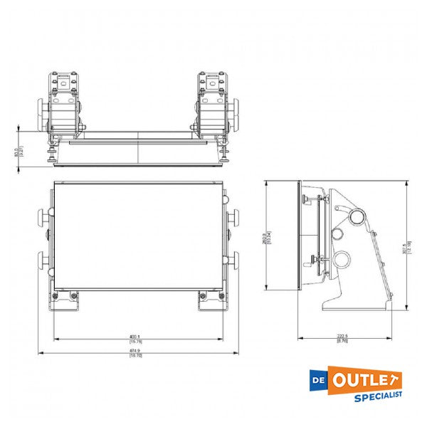 B&G Zeus3 16 inch multifunctionele kaartplotter - 000-13248-001