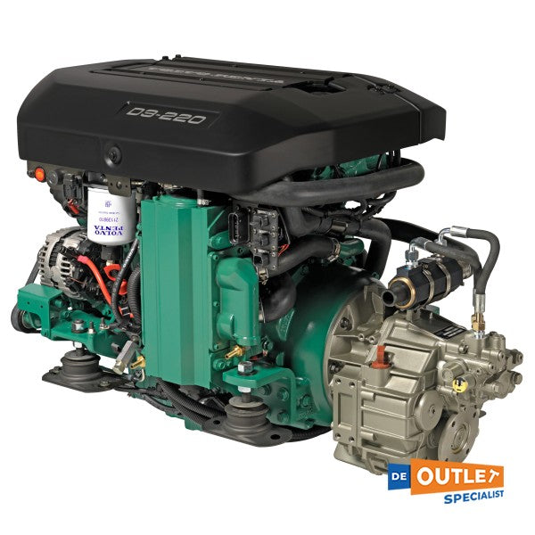 Volvo Penta D3-220 5 cylindres 220 HP Marine Diesel Engine Bobtail