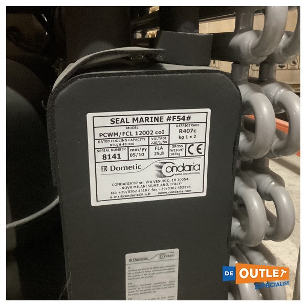 Кондиціонер Dometic Condaria PCWM / FCL 12002 48 000 BTU